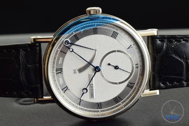 Breguet Classique 5277- Unboxing Review [5277bb-12-9v6] - On side with face in view