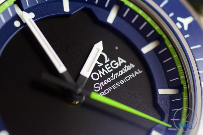 Omega Speedmaster X-33 Skywalker Solar Impulse [318.92.45.79.03.001] Dial Closeup © 2016 blog.thewatchsource.co.uk ALL RIGHTS RESERVED